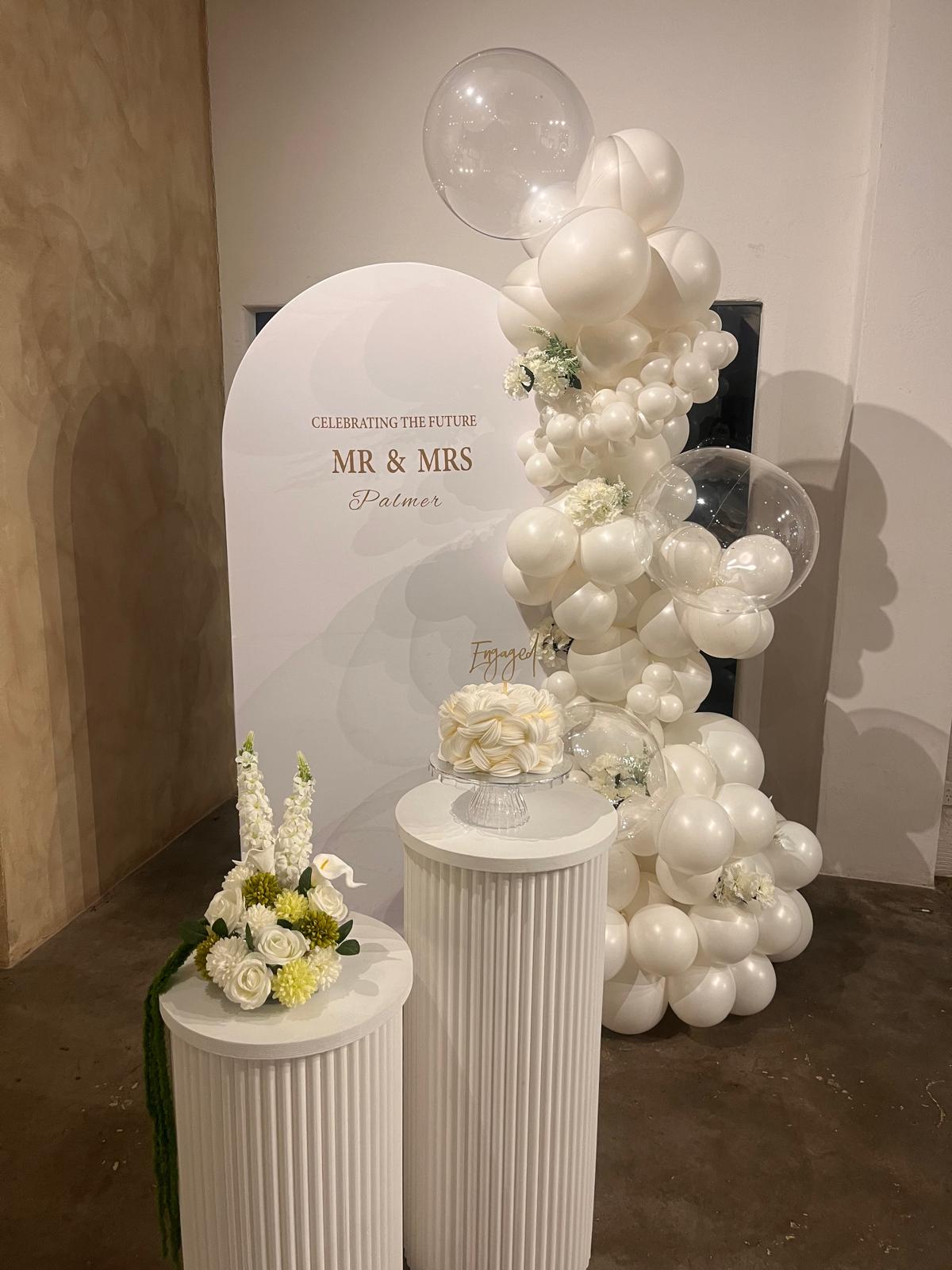 Timeless Elegant Collection balloon backdrop